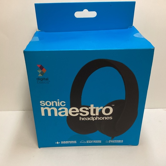 Digital Basics 3pc Set: Headphones, Earbuds, & 3pc Handheld Starter Kit - New - Picture 3 of 9